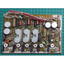 Used, retro PCB for component reclaim, Germanium Transistors, Germanium Diodes and mojo parts (Has the green square russian capa