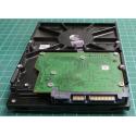 Complete Disk, PCB: 100535704 Rev D, Barracuda, ST500DM002, P/N: 1BD142-023, Firmware: HP74, 500GB, 3.5", SATA