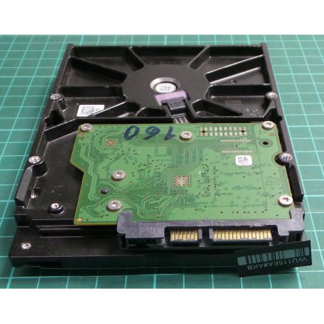 Complete Disk, PCB: 100535704 Rev B, Barracuda 7200.12, ST3160318AS, P/N: 9SL13A-022, Firmware: HP35, 160GB, 3.5", SATA