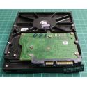 Complete Disk, PCB: 100535704 Rev B, Barracuda 7200.12, ST3160318AS, P/N: 9SL13A-022, Firmware: HP35, 160GB, 3.5", SATA