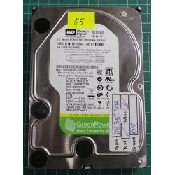 USED, Hard Disk, WD10EVDS, WD AV-GP, WD10EVDS-63U8B1, Desktop, SATA , 1TB