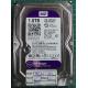 USED, Hard Disk, WD10PURX, WD Purple, WD10PURX-64E5EY0, Desktop, SATA , 1TB