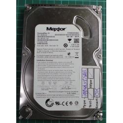 USED, Hard Disk, Maxtor, DiamondMax 23, STM3500418AS, P/N: 9SS142-327, Firmware: CC38, Desktop, SATA, 500GB