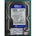 USED, Hard Disk, WD1600AAJS, WD Caviar, WD1600AAJS-07M0A0, Desktop, SATA , 160GB