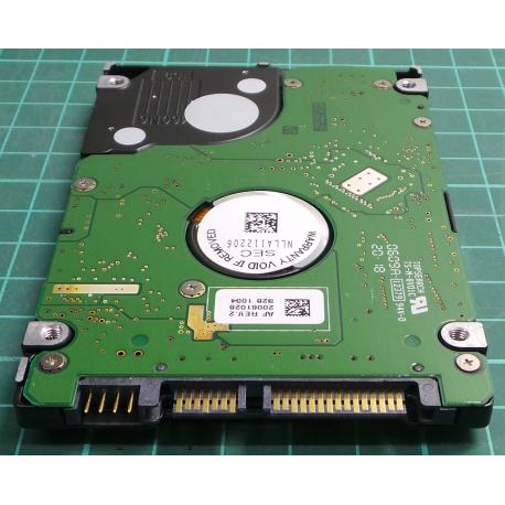 Complete Disk, PCB: BF4100105A Rev 02, HM060HI, SAMSUNG, 60GB, 2.5", SATA