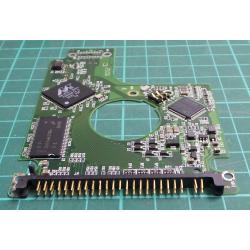 PCB: 2060-701402-002 Rev B, WD600UE, WD Scorpio, WD600UE-22KVT0, 60GB, 2.5", IDE