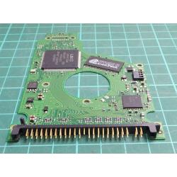 PCB: 100428133 Rev B, Seagate, LD25.2, ST940210A, P/N: 9CV011-501, Firmware: 3.ALC, 40GB, 2.5", IDE