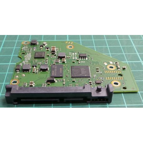 PCB: 100797092 Rev A, Seagate, NAS HDD, ST4000VN000, P/N: 2AH166-500, Firmware: SC60, 4TB, 3.5", SATA