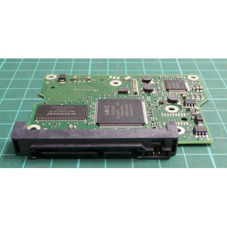 PCB: 100535704 Rev C, Barracuda 7200.12, ST3500418AS, P/N: 9SL142-545, 500GB, 3.5", SATA