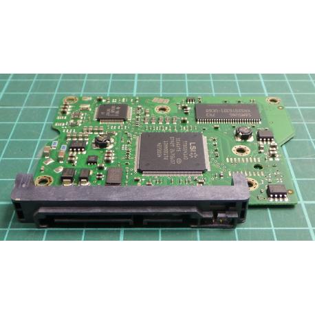 PCB: 100468303 Rev A, Barracuda 7200.10, ST3250410AS, P/N: 9EU142-305, Firmware: 3.AAC, 250GB, 3.5", SATA
