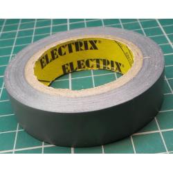 Insulating tape 0,13x15mmx10m ANTICOR - gray 