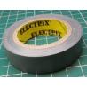 Insulating tape, 0.13 x 15mm x 10m, gray 