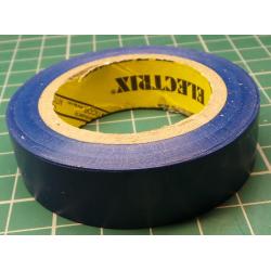 Insulating tape 0,13x15mmx10m ANTICOR - dark blue 