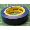 Insulating tape, 0.13 x 15mm x 10m, dark blue 