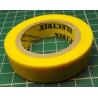 Insulating tape, 0.13 x 15mm x 10m, Yellow 