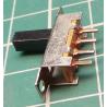 Switch, Slide, SP3T 1pol.50V / 0.5A