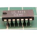 UL1111, CA3046 Clone, Transistor Array, NPN, 50mA, 0.3W