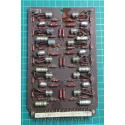 Used, retro PCB for germanium component reclaim, Looks like 12 Germanium Transistors and other Mojo parts, ASY25 -11pcs (2 corro