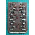 Used, retro PCB for component reclaim, Looks like 12 Germanium Transistors and other Mojo parts, 66/30-R9 -12pcs