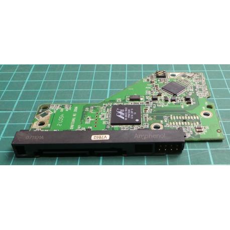 PCB: 2060-701537-002 Rev P1, WD2500AAJS, WD Caviar, WD2500AAJS-00VTA0, 250GB, 3.5", SATA