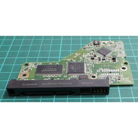 PCB: 2060-771590-001 Rev P2, WD2500AAJS, WD Caviar, WD2500AAJS-60Z0A0, 250GB, 3.5", SATA