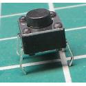 Micro Switch SPST, Push to Make, Non-Latching, Momentary, 50mA, 6x6mm, Height 5mm