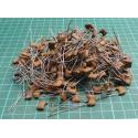 Bag of NOS Ceramic capacitors, Mixed Values, ~100g