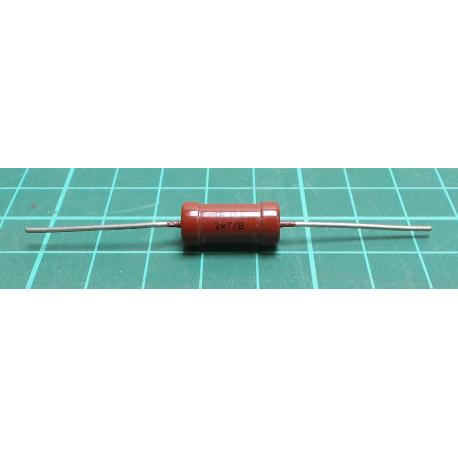 Resistor, 2K7, 2W metal oxide, Russian