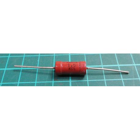 Resistor, 1k5A, 2W metal oxide, Russian