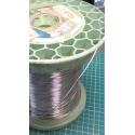 20AWG Wire, Uninsulated, Solid, 0.8mm Diameter, per meter