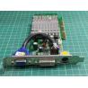 Used, AGP, GeForce FX5200, 128MB