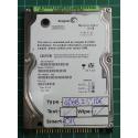 USED, Hard Disk, Seagate, Momentus 5400.2 , ST96812A, P/N: 9W3882-188, Firmware: 3.06, Laptop, IDE, 60GB