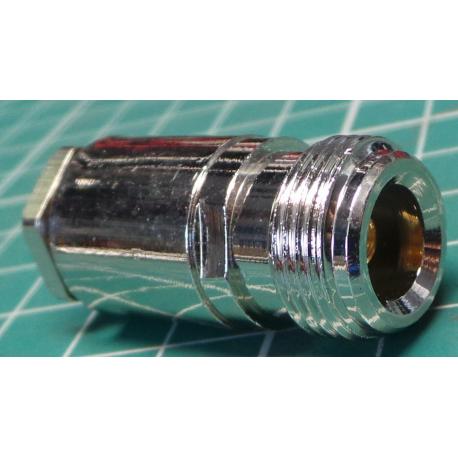 N socket to coax 10 mm (RG213) screw 