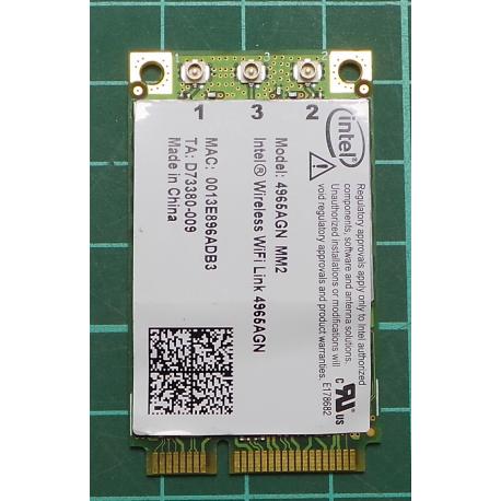 WMD003, USED, MINI PCI EXPRES WIFI CARD, INTEL 4965AGN MM2