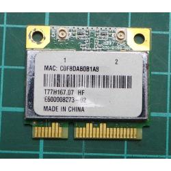 WMD029, USED MINI PCI EXPRESS WIFI CARD, Atheros AR5B97