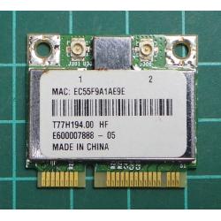 WMD025, USED MINI PCI EXPRESS WIFI CARD, Broadcom BCM94313HMGZL