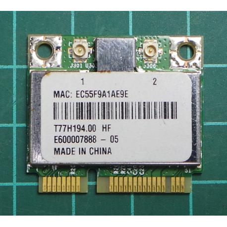 WMD025, USED MINI PCI EXPRESS WIFI CARD, Broadcom BCM94313HMGZL