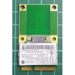 USED MINI PCI EXPRESS WIFI CARD, TOSHIBA PA3758U-1MPC