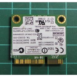 USED MINI PCI EXPRESS WIFI CARD, INTEL 2230BNH0