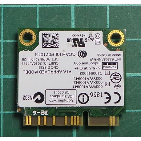 USED MINI PCI WIFI CARD, INTEL 62205ANHMW