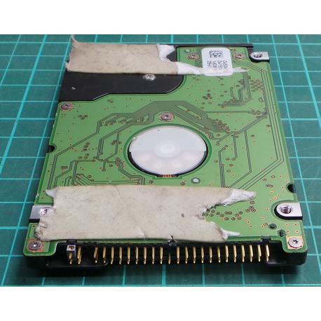 Complete Disk, CHIP: 0A50458-DA1554-XdD808-35H8, HTS541616J9AT00, HITACHI, P/N: 0A28419, 160GB, 2.5", IDE