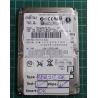 USED, Hard Disk, FUJITSU, MHV2080AH PL, P/N: CA06531-B40300TW, Laptop, IDE, 80GB
