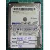 USED, Hard disk, SAMSUNG, MP0402H, Firmware: YQ200-04, Laptop, IDE, 40GB