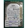 USED, Hard Disk, IBM, IC25N020ATCS04-0, P/N: 07N8325, Laptop, IDE, 20GB