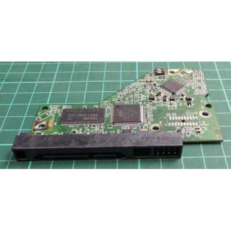 PCB: 2060-771640-003 Rev A, WD10EURS, WD AV-GP, WD10EURS-630AB1, 1TB, 3.5", SATA