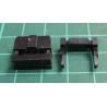 Connector: IDC, plug, female, PIN: 6, with cable clamp, IDC, 1.27mm