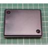 Project Box, Plastic, 49.5mm, 64.5mm, 17.5mm, black