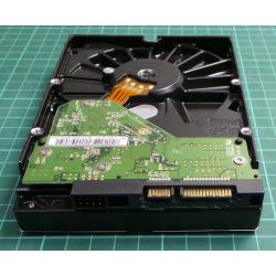 Complete Disk, PCB: 2060-701444-002 Rev A, WD1600AAJS, WD Caviar, WD1600AAJS-00PSA0, 160GB, 3.5", SATA