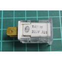 Panel Indicator, 220V, Square, T-ISZ-70, NOS