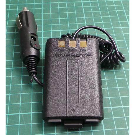 Napájecí adaptér (eliminátor) 12V pro Baofeng UV-5R